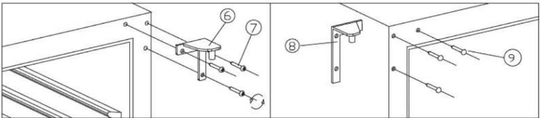 DANBY SSWC056D1B - DOOR REVERSAL - 2