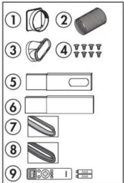 DANBY DPA050CEWDB - ACCESORIOS - 1
