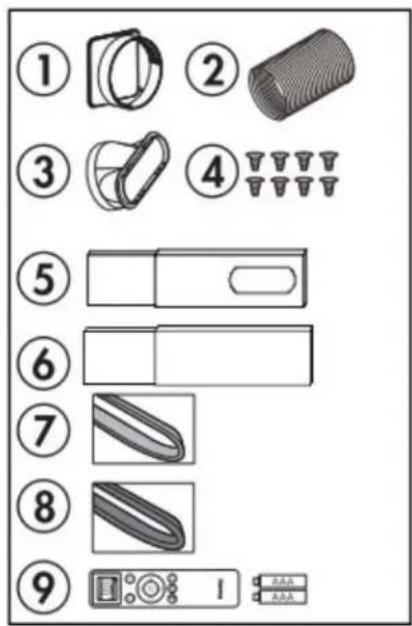 DANBY DPA050CEWDB - ACCESSORIES - 1