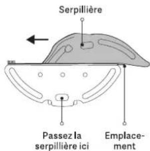 Viomi V3 Max - Module de la serpillière - 2