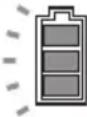 MAKITA VC010G - Remaining battery capacity - 1