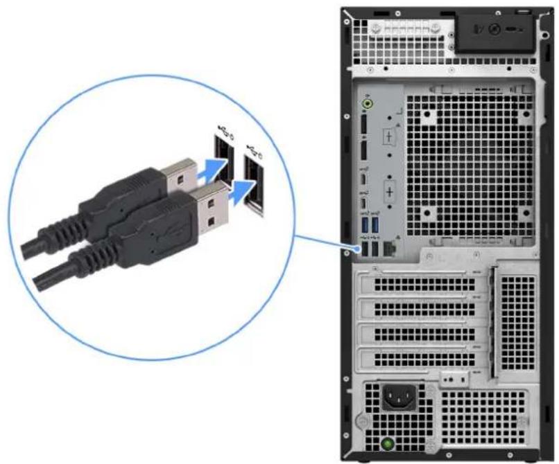 DELL Precision 3680 Tower - 手順 - 1