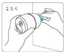 REOLINK Go Ultra - Mount the Camera to Wall Mount the Camera to Tree - 2