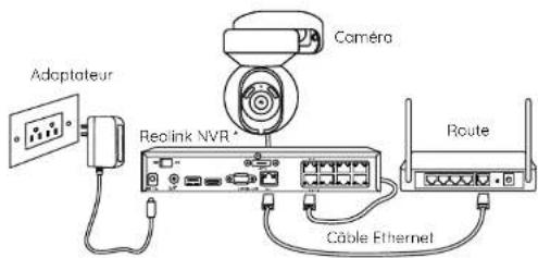 REOLINK E1 Outdoor PoE - Diagramme de connexionIntroduction de la caméra - 1