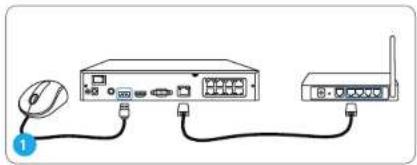 REOLINK RLK8-1200D4-A - Diagramme de connexion - 1