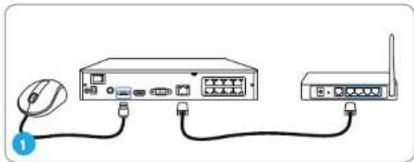 REOLINK RLK8-1200D4-A - Diagramma di Collegamento - 1