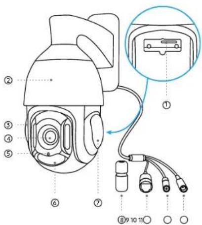REOLINK RLC-823A 16X - Über die Kamera Verbindungsdiagramm - 1