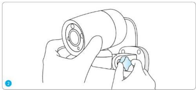REOLINK RLC-81PA - Installer la caméra - 2