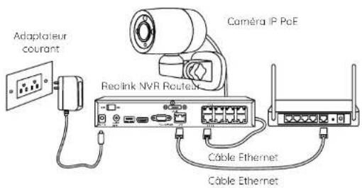 REOLINK RLC-81PA - Schéma de connexion - 1