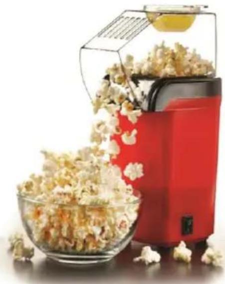 Brentwood PC-486R - HOT AIR POPCORN MAKERS MAQUINA DE PALOMITAS DE AIRE CALIENTE ÉCLATEUR DE MAÏS À AIR CHAUD - 2