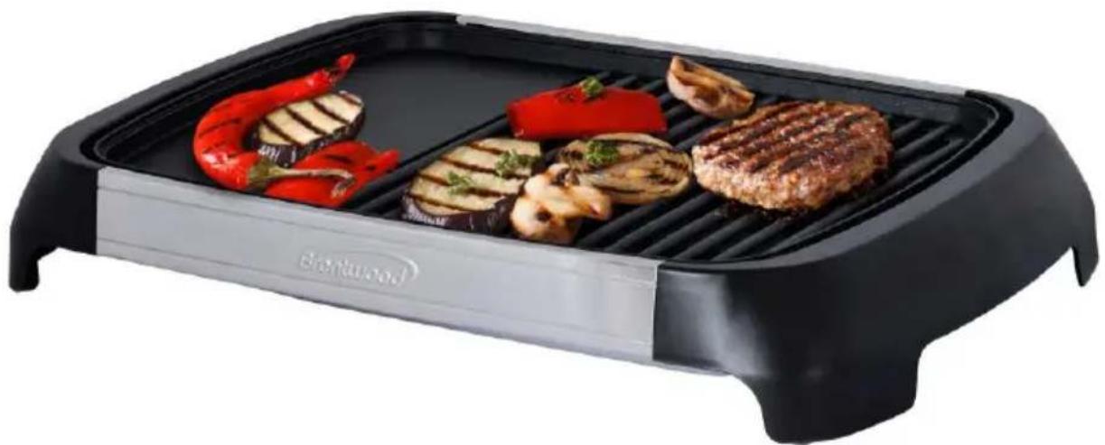 Brentwood TS-641 - PARRILLA ELÉCTRICA INTERIOR GRILL ELECTRIQUE INTÉRIEUR - 1