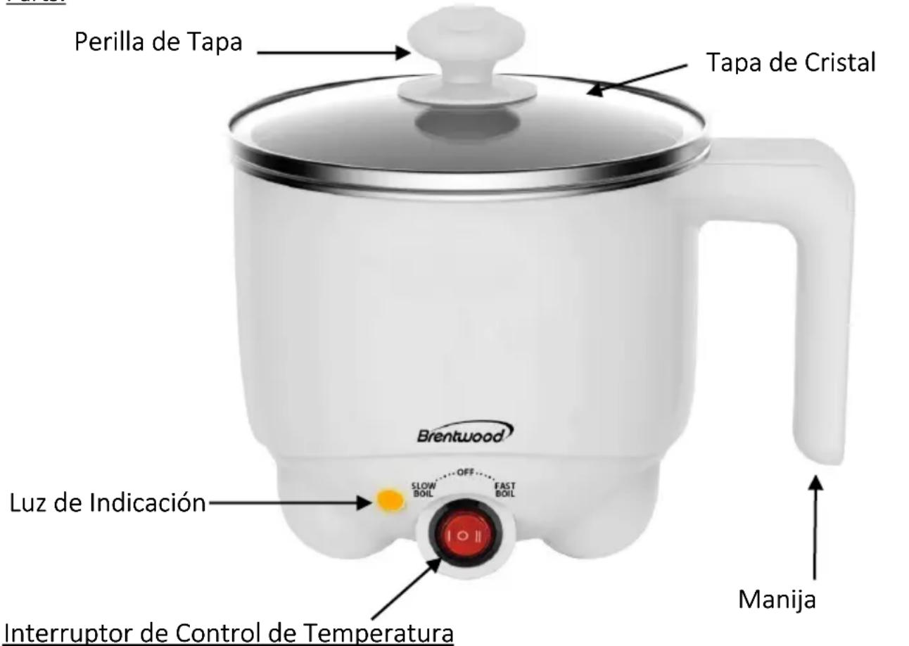 Brentwood HP-3011W - Antes del Primer Uso: - 1
