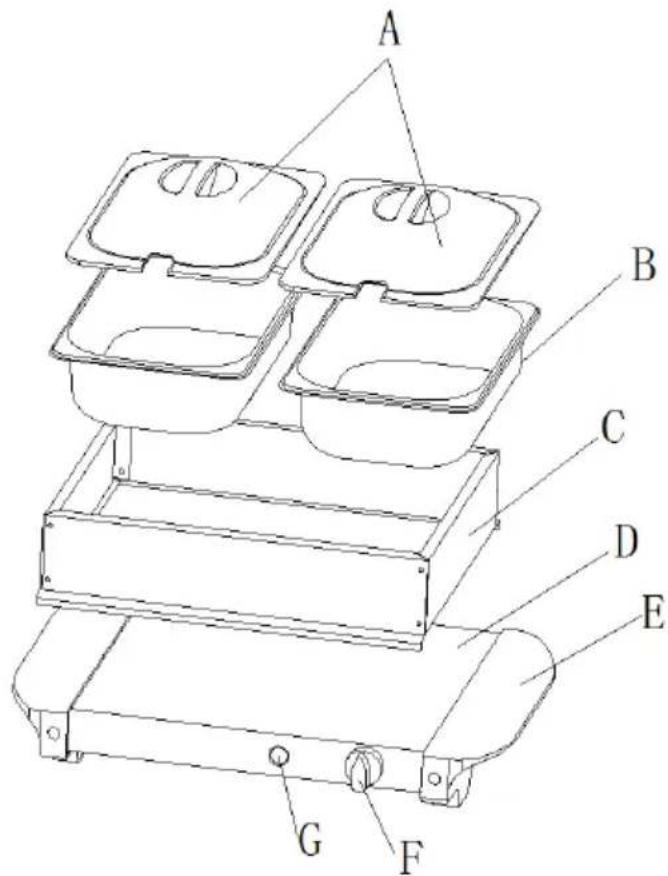 Brentwood BF-215 - Parts: - 1