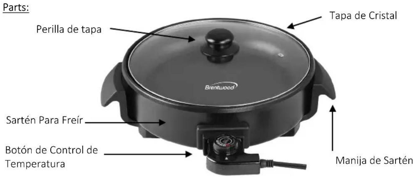 Brentwood SK-67BK - INSTRUCCIONES ESPECIALES: - 2