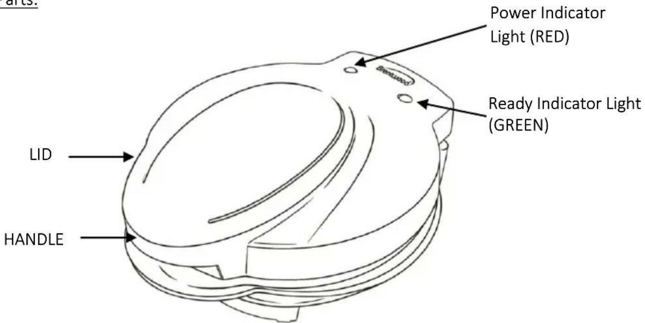 Brentwood TS-251 - READ ALL INSTRUCTIONS BEFORE USE. - 2