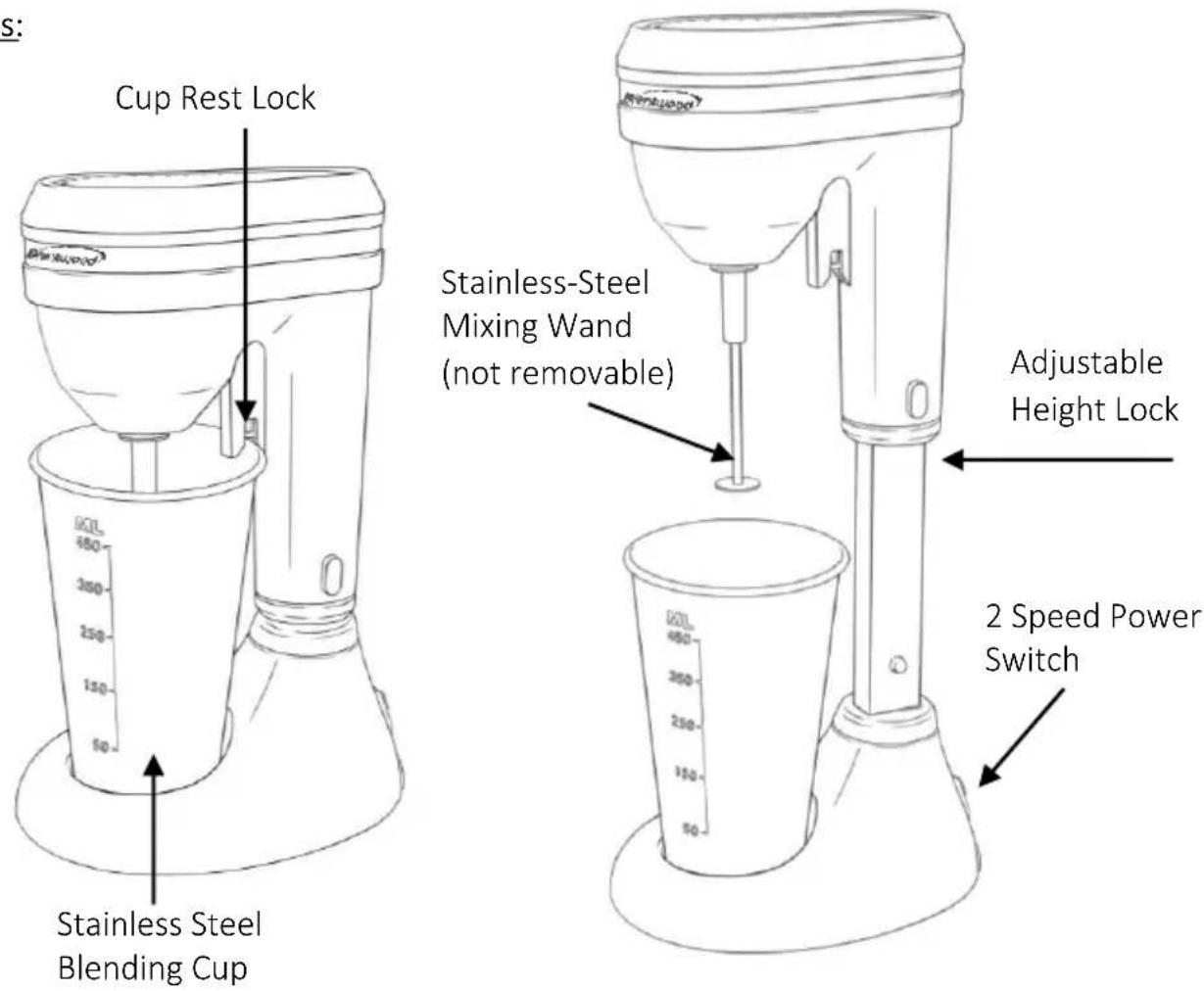 Brentwood SM-1200B - SAVE THESE INSTRUCTIONS FOR FUTURE REFERENCE HOUSEHOLD USE ONLY - 1
