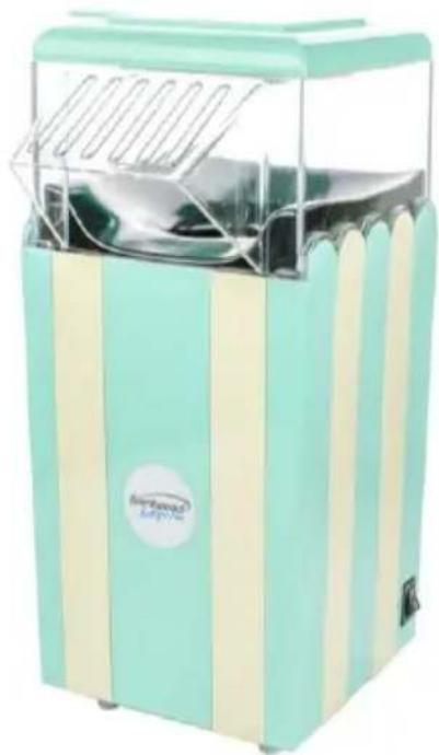 Brentwood PC-488BL - HOT AIR POPCORN MAKER - 2