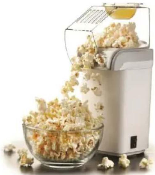 Brentwood PC-486W - HOT AIR POPCORN MAKERS MAQUINA DE PALOMITAS DE AIRE CALIENTE ÉCLATEUR DE MAÏS À AIR CHAUD - 1