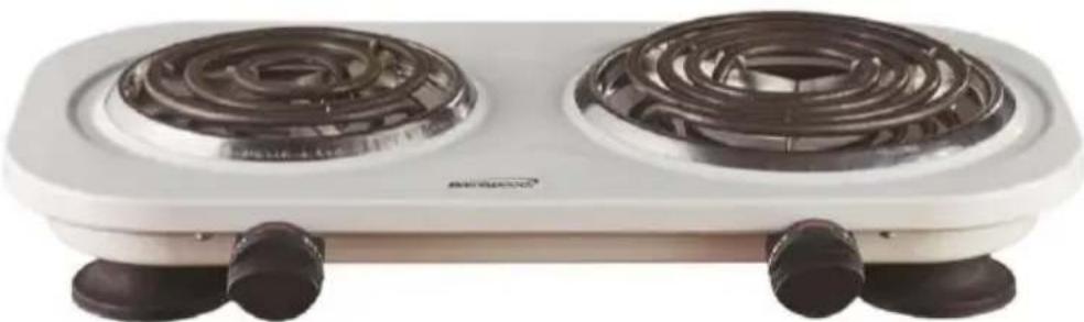 Brentwood TS-361BK - DOBLE QUEMADOR ELÉCTRICO DOUBLE BRÛLEUR SIMPLE - 2