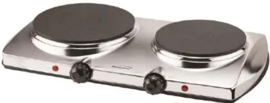 Brentwood TS-372 - DOBLE QUEMADOR ELÉCTRICO DOUBLE BRÛLEUR SIMPLE - 2