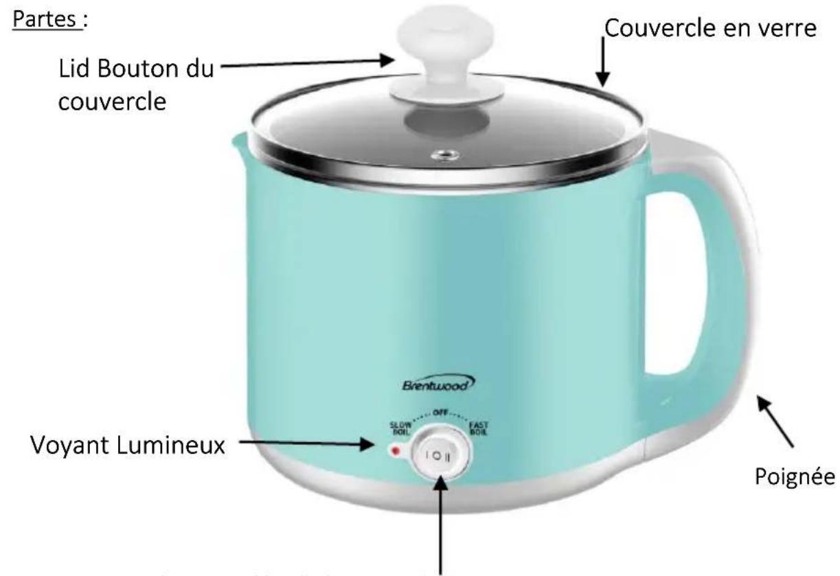 Brentwood HP-3016BL - À TITRE DE RÉFÉRENCE - 1