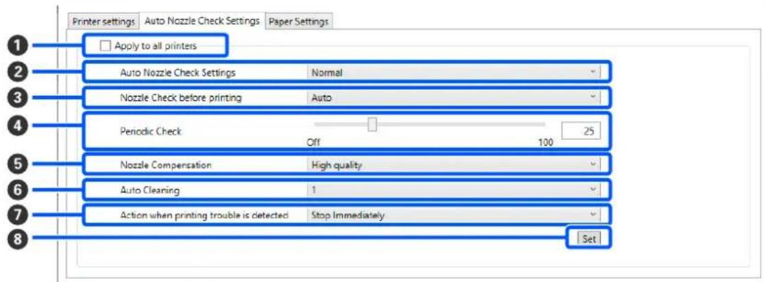 EPSON SureLab SL-D1000 - Utilisation de l'outil de maintenance (Windows) - 1