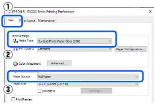 EPSON SureLab SL-D1000 - Imprimer à l'aide de diverses fonctions d'impression - 1