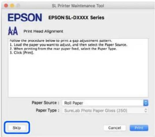 EPSON SureLab SL-D1000 - Méthode de Réglage de l'alimentation papier - 6