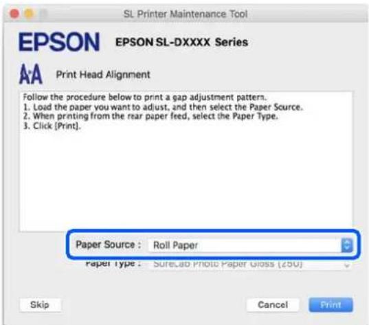 EPSON SureLab SL-D1000 - Méthode de Alignement des têtes - 2