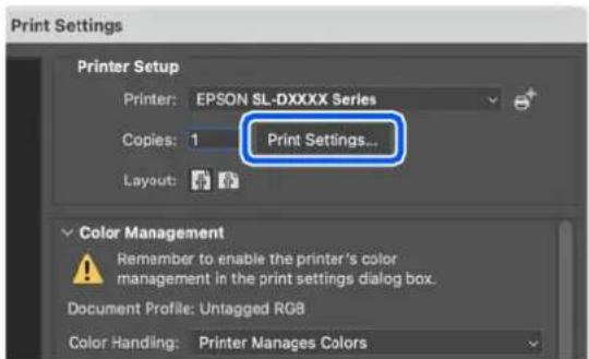 EPSON SureLab SL-D1000 - Exemple avec Adobe Photoshop 2021 - 2