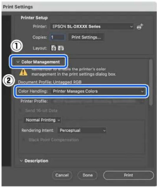 EPSON SureLab SL-D1000 - Exemple avec Adobe Photoshop 2021 - 1