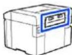 EPSON SureLab SL-D1000 - Éléments affichés en cas de bourrage papier - 2