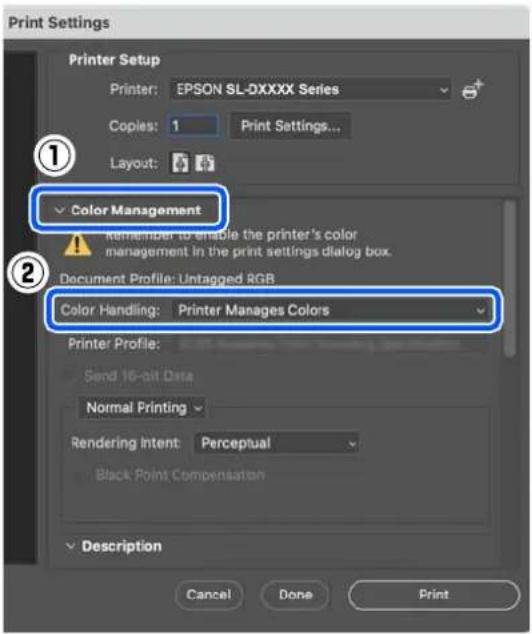 EPSON SureLab SL-D1000 - Remarque : - 1