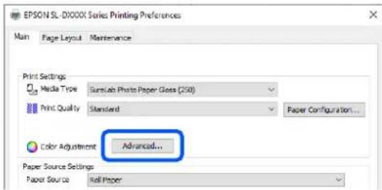 EPSON SureLab SL-D1000 - Exemple avec Adobe Photoshop 2021 - 3