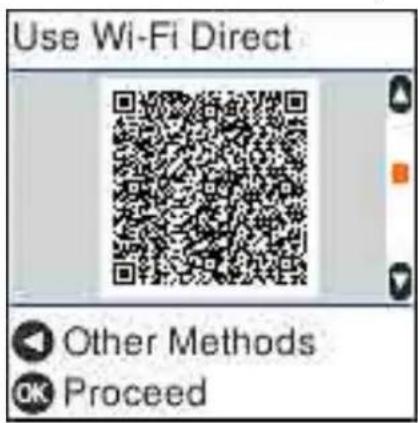 Use Wi-Fi Direct Other Methods Proceed