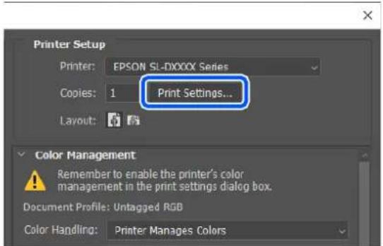 EPSON SureLab SL-D1000 - Exemple avec Adobe Photoshop 2021 - 2