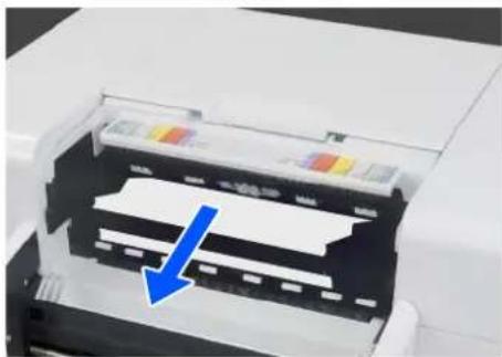 EPSON SureLab SL-D1000 - Retrait du papier coincé (papier rouleau) - 3