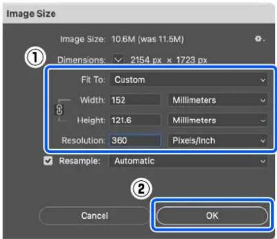 EPSON SureLab SL-D1000 - Comment imprimer depuis Photoshop - 2