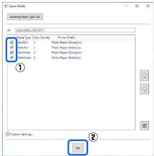 EPSON SureLab SL-D1000 - Ajout d'informations sur le papier - 3