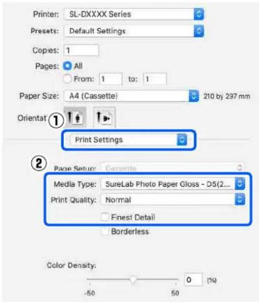 EPSON SureLab SL-D1000 - Imprimer à l'aide de diverses fonctions d'impression - 2