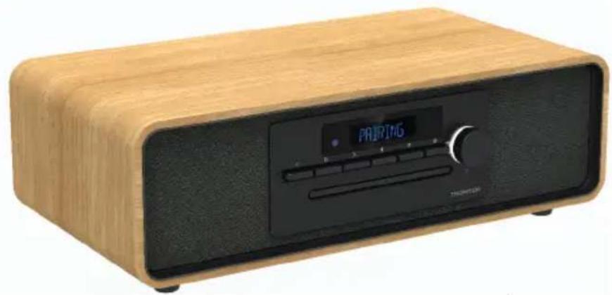 THOMSON TH388657 - CD / BLUETOOTH / FM / VSTUP USB / AUDIO / (GRAMOFON) - 1