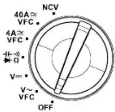 VOLTCRAFT VC371 - Rotary switch - 1