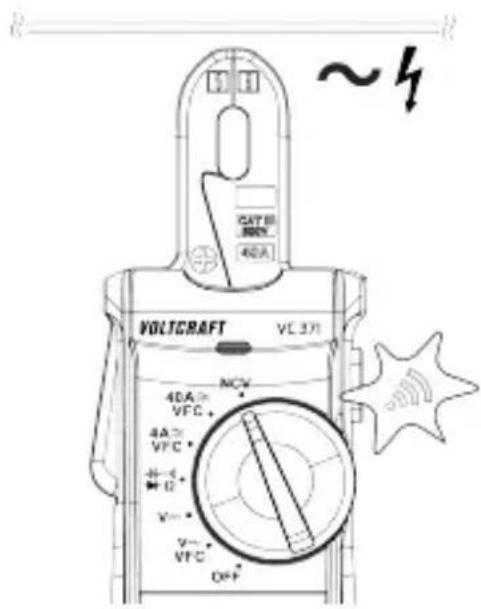 VOLTCRAFT VC371 - Risk of electric shock! - 1