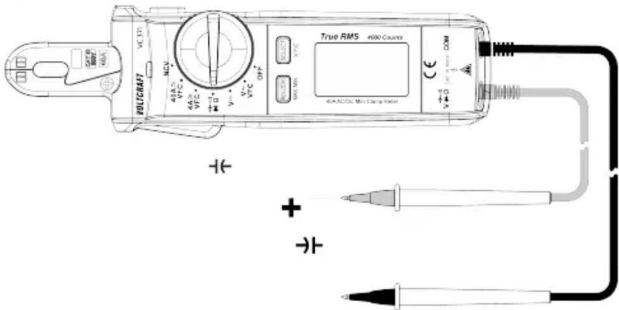 VOLTCRAFT VC371 - Capacitance measurement - 2