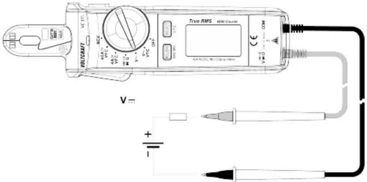 VOLTCRAFT VC371 - DC-voltmeting - 1