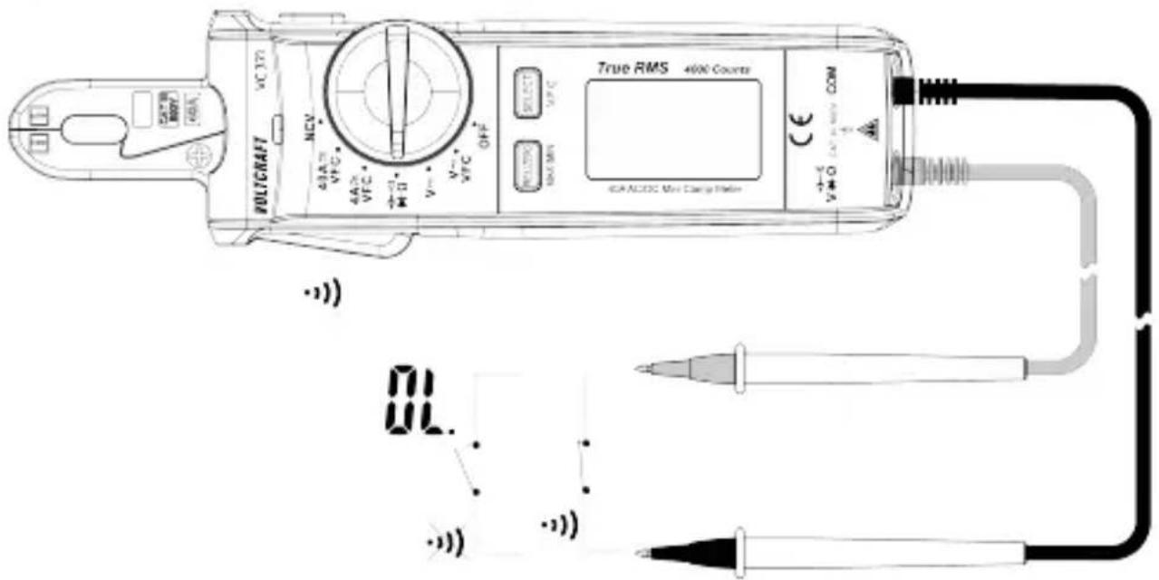 VOLTCRAFT VC371 - Continuity test - 2