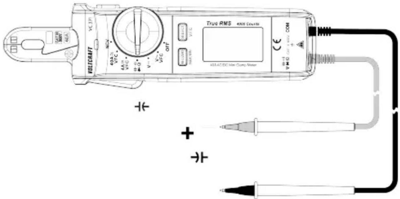 VOLTCRAFT VC371 - Kapazitätsmessung - 2