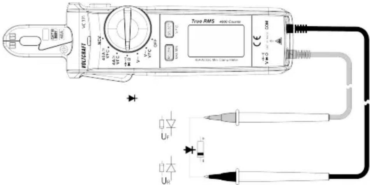 VOLTCRAFT VC371 - Diodentest - 2