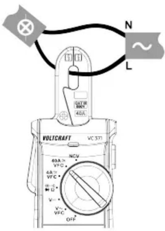 VOLTCRAFT VC371 - Alternating current (AC) measurement - 3