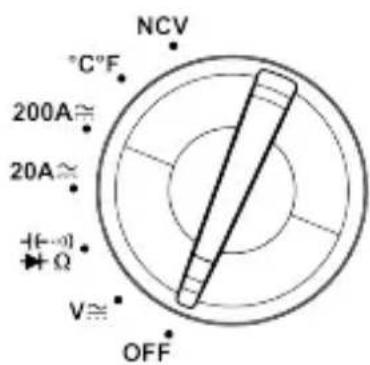 VOLTCRAFT VC331 - Rotary switch - 1